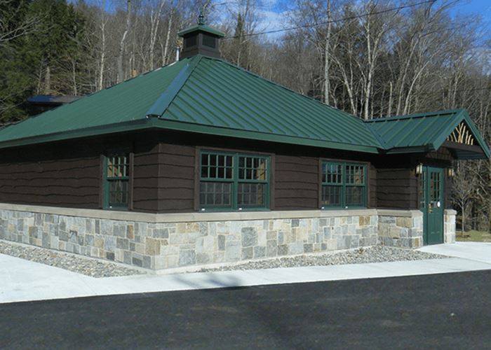 Eagle Bay Welcome Center on the TOBIE Trail